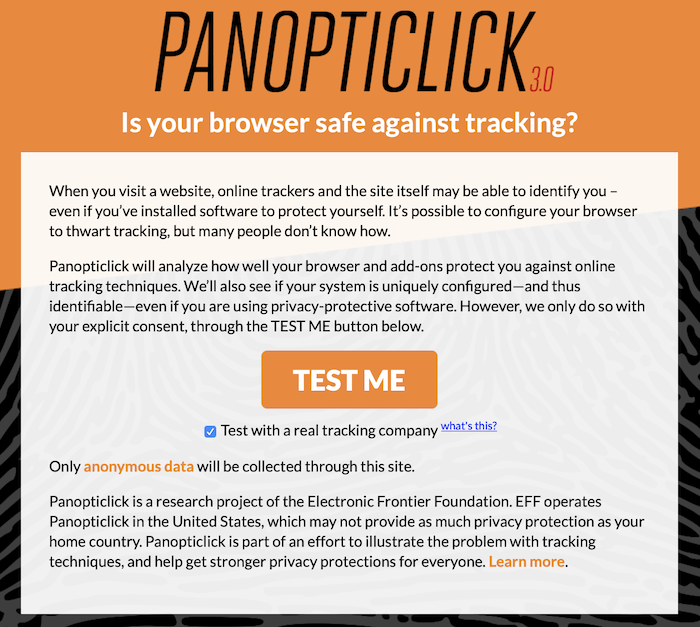 Panopticlick